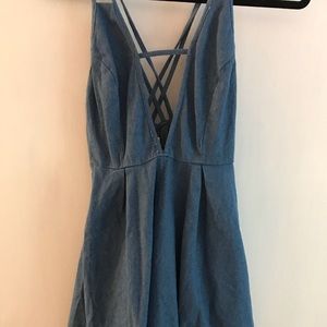 Flowy Denim Dress